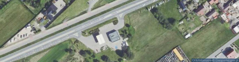 Zdjęcie satelitarne ORLEN - Stacja paliw