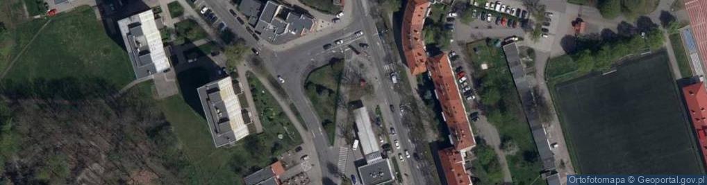 Zdjęcie satelitarne ORLEN - Stacja paliw