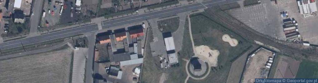 Zdjęcie satelitarne ORLEN - Stacja paliw