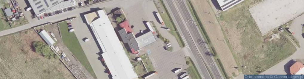 Zdjęcie satelitarne ORLEN - Stacja paliw