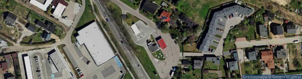 Zdjęcie satelitarne ORLEN - Stacja paliw