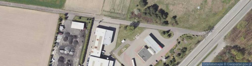 Zdjęcie satelitarne ORLEN - Stacja paliw