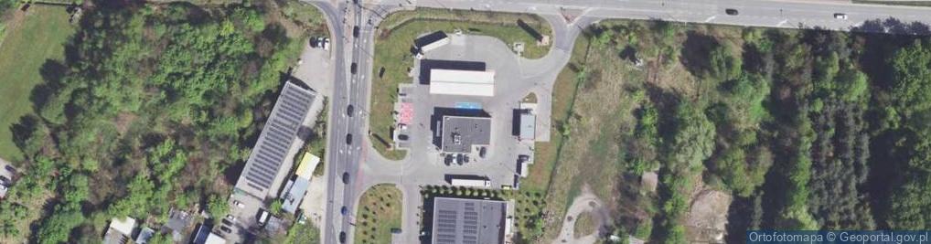 Zdjęcie satelitarne ORLEN - Stacja paliw