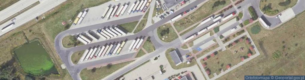 Zdjęcie satelitarne ORLEN - Stacja paliw