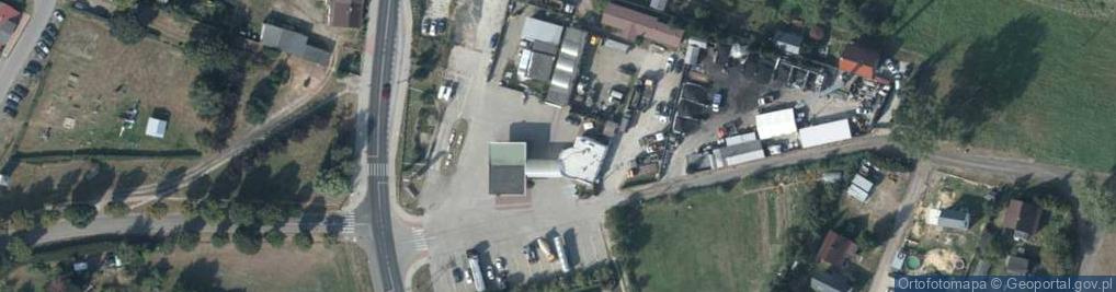Zdjęcie satelitarne ORLEN - Stacja paliw