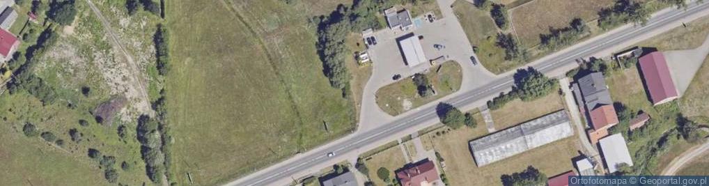 Zdjęcie satelitarne ORLEN - Stacja paliw