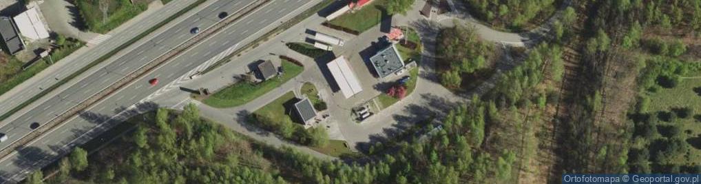 Zdjęcie satelitarne ORLEN - Stacja paliw