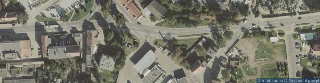 Zdjęcie satelitarne ORLEN - Stacja paliw