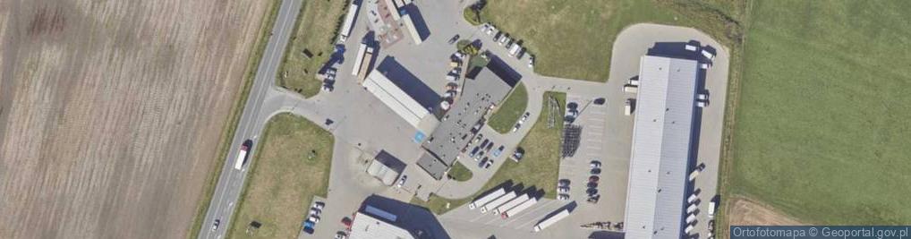 Zdjęcie satelitarne ORLEN - Stacja paliw