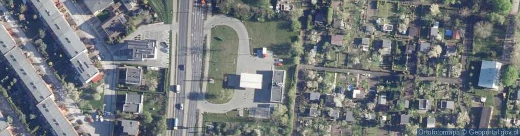 Zdjęcie satelitarne ORLEN - Stacja paliw