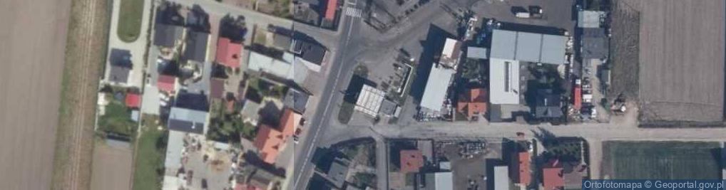 Zdjęcie satelitarne ORLEN - Stacja paliw