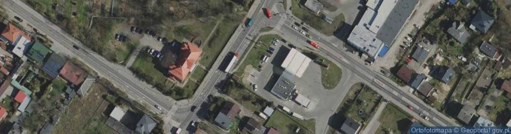 Zdjęcie satelitarne ORLEN - Stacja paliw