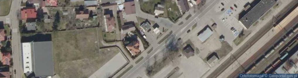 Zdjęcie satelitarne ORLEN - Stacja paliw