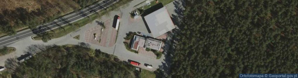 Zdjęcie satelitarne ORLEN - Stacja paliw