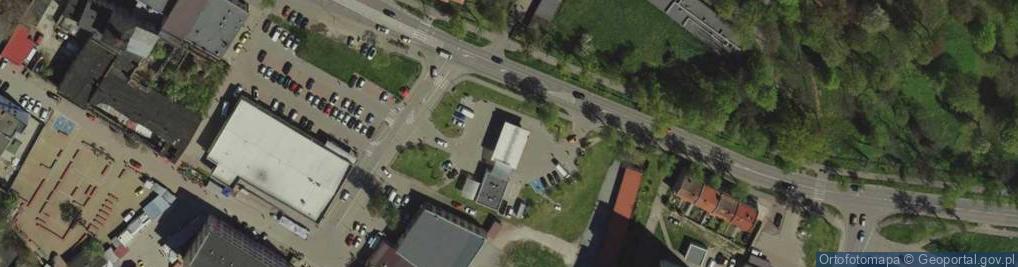 Zdjęcie satelitarne ORLEN - Stacja paliw