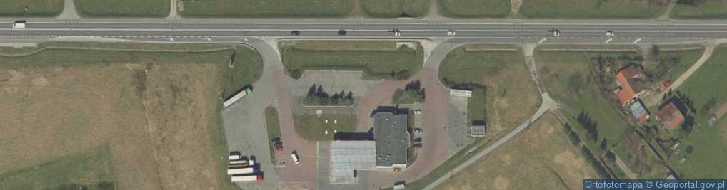 Zdjęcie satelitarne ORLEN - Stacja paliw