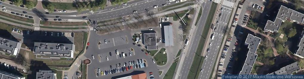 Zdjęcie satelitarne ORLEN - Stacja paliw