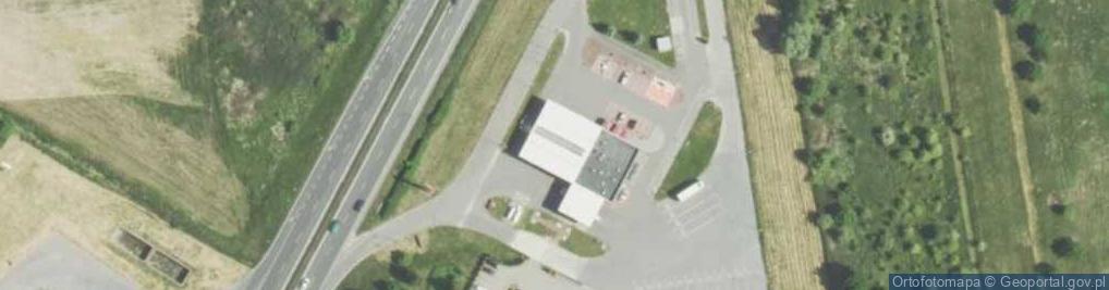 Zdjęcie satelitarne ORLEN - Stacja paliw
