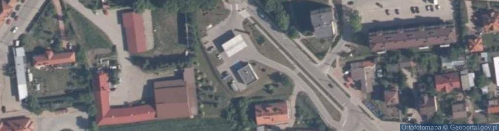 Zdjęcie satelitarne ORLEN - Stacja paliw