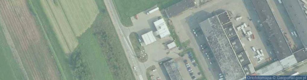 Zdjęcie satelitarne Orlen - Stacja paliw