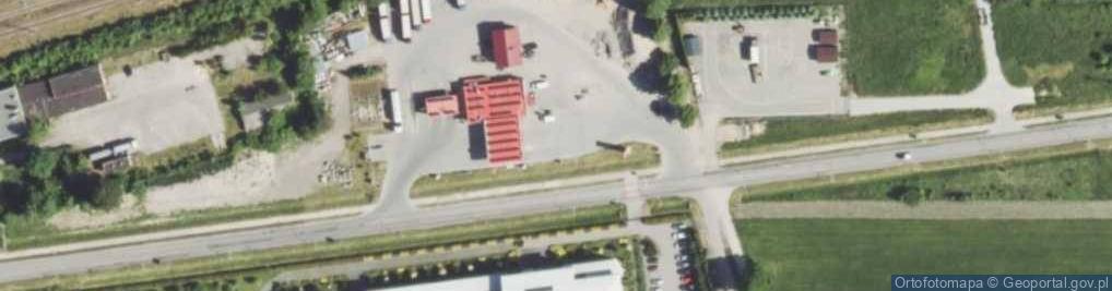 Zdjęcie satelitarne ORLEN - Stacja paliw