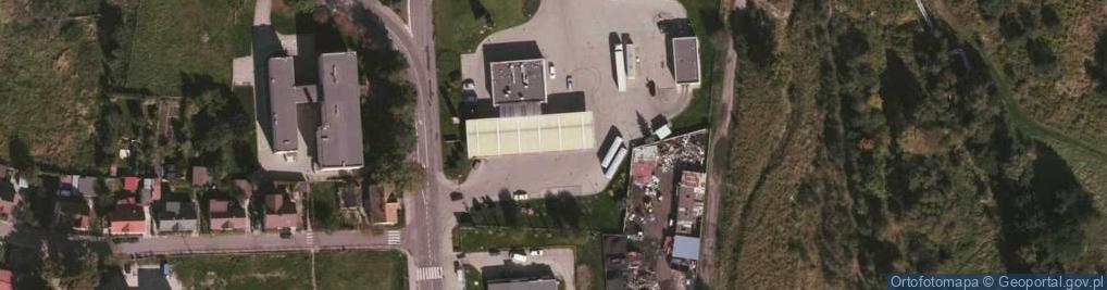 Zdjęcie satelitarne ORLEN - Stacja paliw