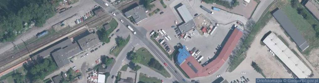 Zdjęcie satelitarne ORLEN - Stacja paliw