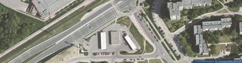 Zdjęcie satelitarne ORLEN - Stacja paliw