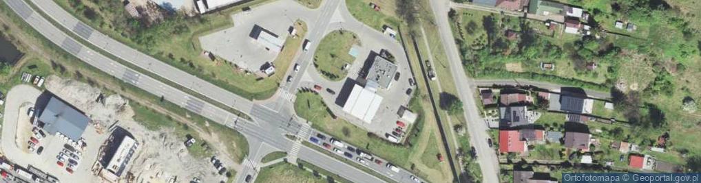 Zdjęcie satelitarne ORLEN - Stacja paliw