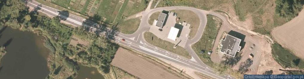 Zdjęcie satelitarne ORLEN - Stacja paliw