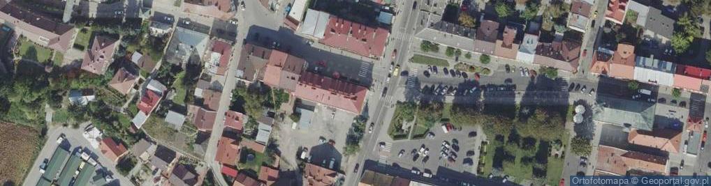 Zdjęcie satelitarne Efekt