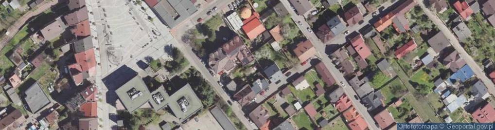 Zdjęcie satelitarne OSK Zbyszko