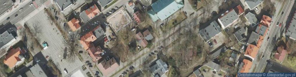 Zdjęcie satelitarne Ośrodek Szkolenia Kierowców Krzyś