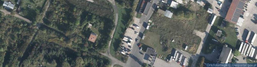 Zdjęcie satelitarne Ośrodek Szkolenia Kierowców