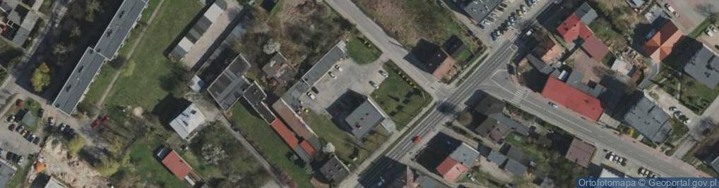 Zdjęcie satelitarne Ośrodek Szkolenia Kierowców