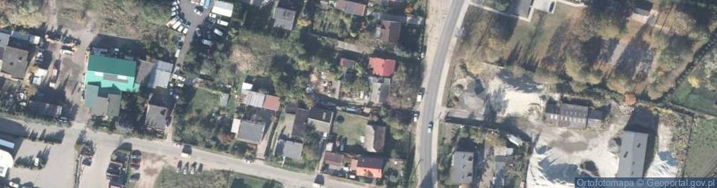 Zdjęcie satelitarne Ośrodek Szkolenia Kierowców