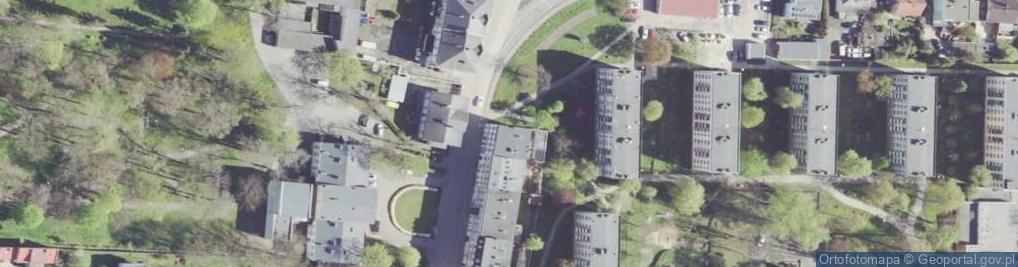 Zdjęcie satelitarne Ośrodek Szkolenia Kierowców