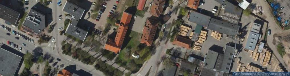 Zdjęcie satelitarne Ośrodek Szkolenia Kierowców