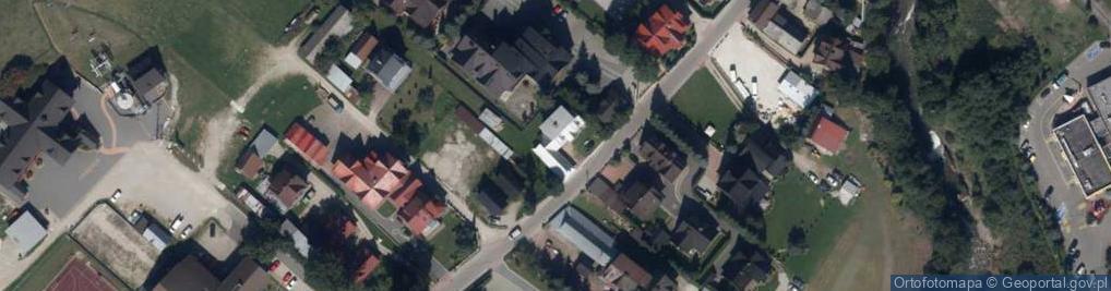 Zdjęcie satelitarne Bachledówka
