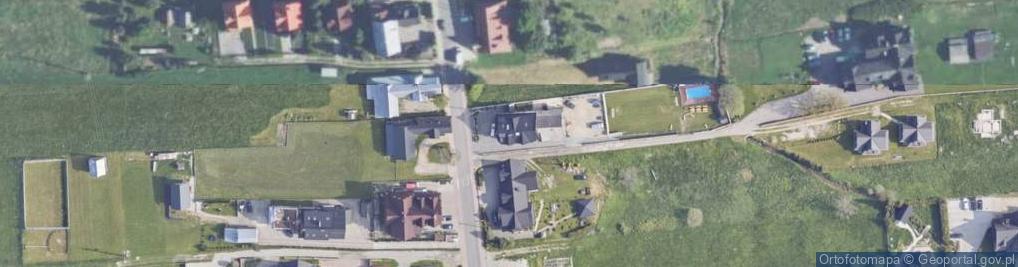 Zdjęcie satelitarne Dom Wczasowy Pod Reglami