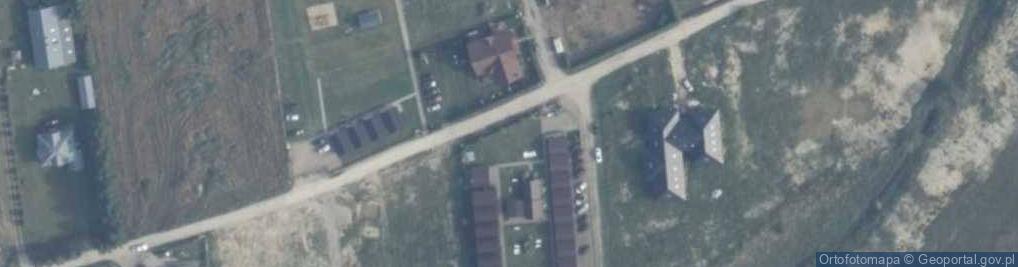 Zdjęcie satelitarne Domki Letniskowe Korsarz