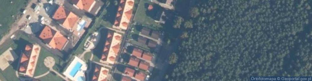 Zdjęcie satelitarne Domki Letniskowe Na Fali