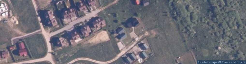 Zdjęcie satelitarne Domki Letniskowe U Ani