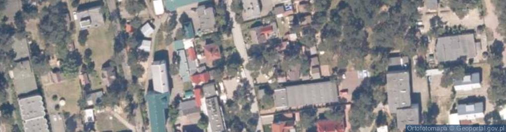 Zdjęcie satelitarne Domki Promyk Mrzeżyno