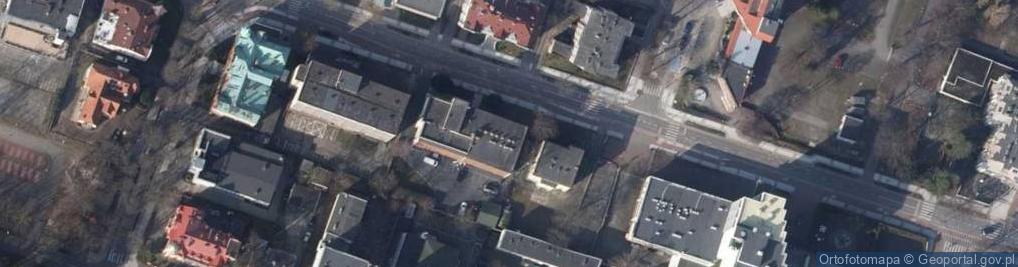 Zdjęcie satelitarne DW Porąbka