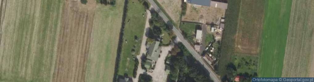 Zdjęcie satelitarne Ośrodek Agroturystyczny Ranczo-Kajew