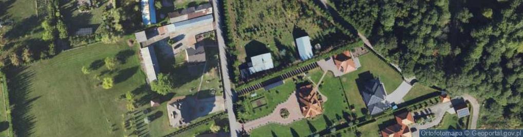 Zdjęcie satelitarne Ośrodek Dąbrówka