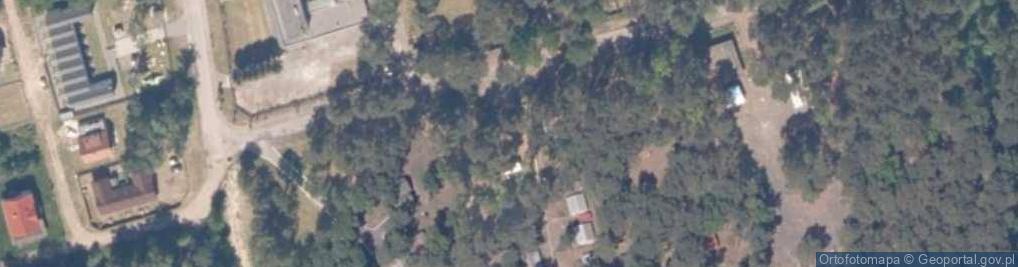 Zdjęcie satelitarne Ośrodek Kempingowy LAS