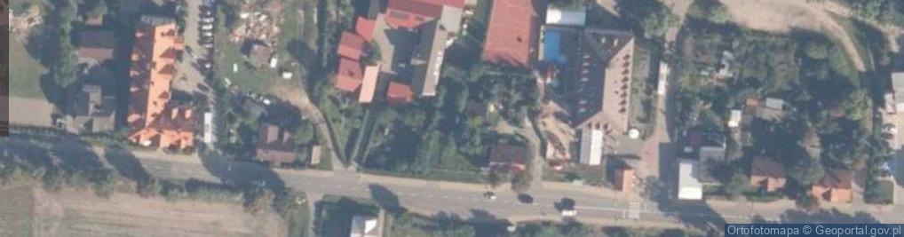 Zdjęcie satelitarne Ośrodek Kolonijno-Wypoczynkowy ALGA