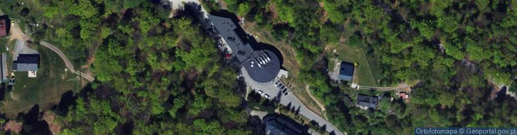 Zdjęcie satelitarne Ośrodek Rekolekcyjno - Wypoczynkowy GÓRKA